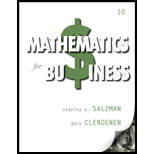 Mathematics For Business - With MyMathLab