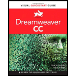 Dreamweaver CC: Visual QuickStart Guide