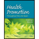 Health Promotion: Throughout Life Span