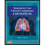 Respiratory Care Clinical Competency - Laboratory Manual