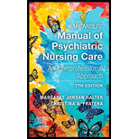 Varcarolis' Manual of Psychiatric Nursing Care