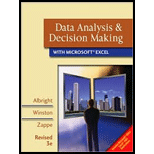 Data Analysis and Decision Making With Microsoft Excel - With CD