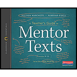 Teacher's Guide to Mentor Texts, 6-12