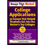 Essays that Worked for College Applications: 50 Essays that Helped Students Get into the Nation's Top Colleges