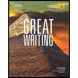 Great Writing 1: Great Sentences - With Access