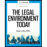Legal Environment Today