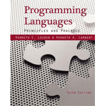 Programming Languages: Principles and Practices