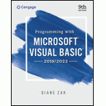 Programming With Microsoft Visual Basic 2019/2022