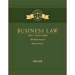 Business Law: Text & Cases - The First Course