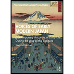 Voices of Early Modern Japan