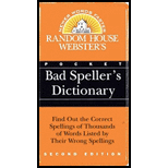 Random House's Pocket Bad Spellers Dictionary