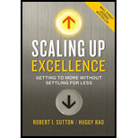 Scaling Up Excellence