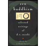 Zen Buddhism : Selected Writings of D. T. Suzuki