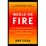 World on Fire: How Exporting Free Market Democracy Breeds Ethnic Hatred and Global Instability