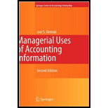 Managerial Uses of Accounting Information (Hardback)