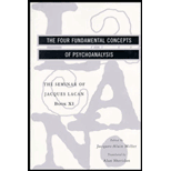 Seminar of Jacques Lacan : Book XI : Four Fundamental Concepts of Psychoanalysis