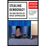 Stealing Democracy : The New Politics of Voter Suppression