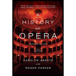 A History of Opera