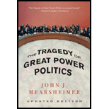 Tragedy of Great Power Politics - Updated
