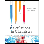 Calculations in Chemistry - With Access