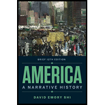 America: Narrative History, Brief - With Registration Card