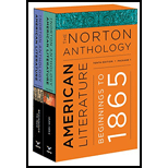 Norton Anthology of American Literature, Volume A and B - With Access