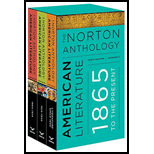 Norton Anthology of American Literature, Volume C, D, and E - Package