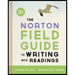 Norton Field Guide to Writing, With Readings