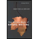 Norton Book of Nature Writing, College Edition - With Field Guide