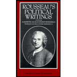Rousseau's Political Writings