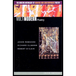 Norton Anthology of Modern and Contemporary Poetry, Volume 1