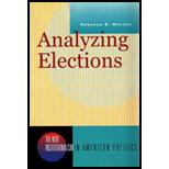 Analyzing Elections: New Institutionalism in American Politics Series