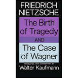 Birth of Tragedy and Case of Wagner