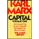 Capital, Volume 1