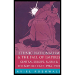Ethnic Nationalism and Fall of Empires : Central Europe, Russia and The Middle East and Russia,1914-1923