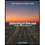 Planning in the USA : Policies, Issues and Processes