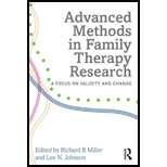 Advanced Methods in Family Therapy Research