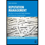 Reputation Management: The Key to Successful Public Relations and Corporate Communication