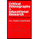 Critical Ethnography in Educational Research: A Theoretical and Practical Guide