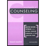 Encyclopedia of Counseling: Master Review and Tutorial for the National Counselor Examination and State Exams