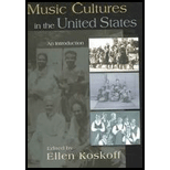 Music Cultures in the United States - With CD