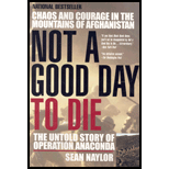 Not a Good Day to Die : Untold Story of Operation Anaconda