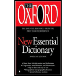 Oxford New Essential Dictionary
