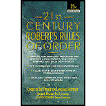 21st Century Robert's Rules of Order
