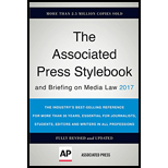 Associated Press Stylebook and Briefing on Media Law 2017