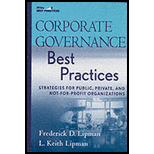 Corporate Governance Best Practices : Strategies for Public, Private, and Not-for-Profit Organizations