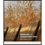 Materials for Sustainable Sites