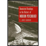 Annotated Readings in the History of Modern Psychology