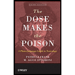 Dose Makes the Poison (Paperback)