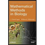 Mathematical Methods in Biology (Paperback)